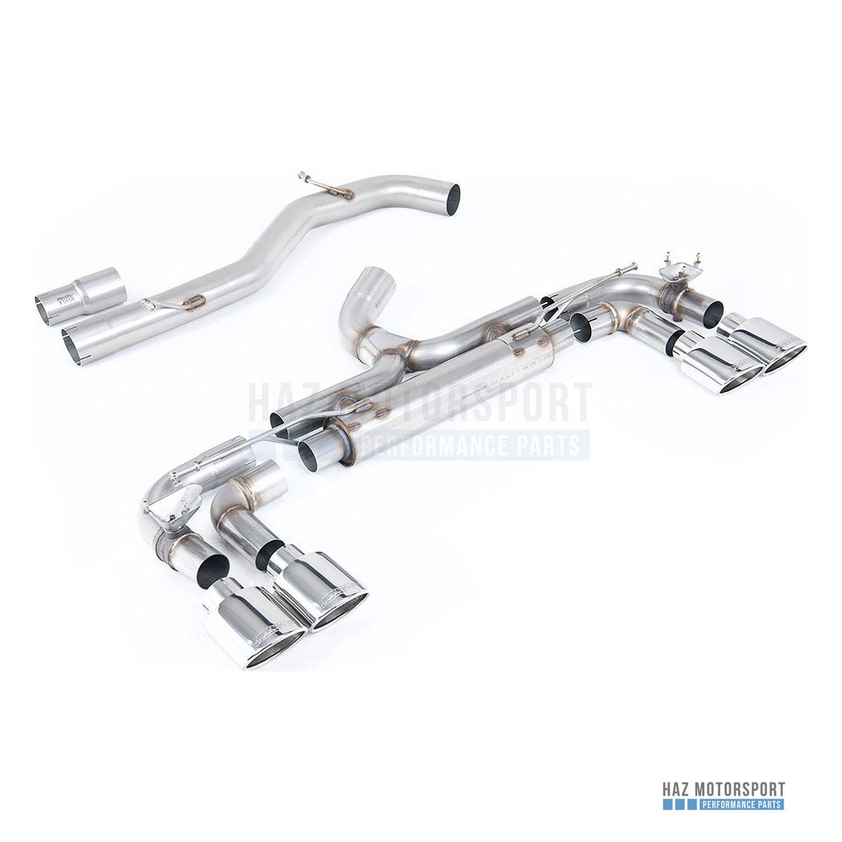 Milltek Sport Race (Loudest) 80mm Cat Back Exhaust – VW Golf R Mk7 2.0 TSI (2014–2016) – photo 3