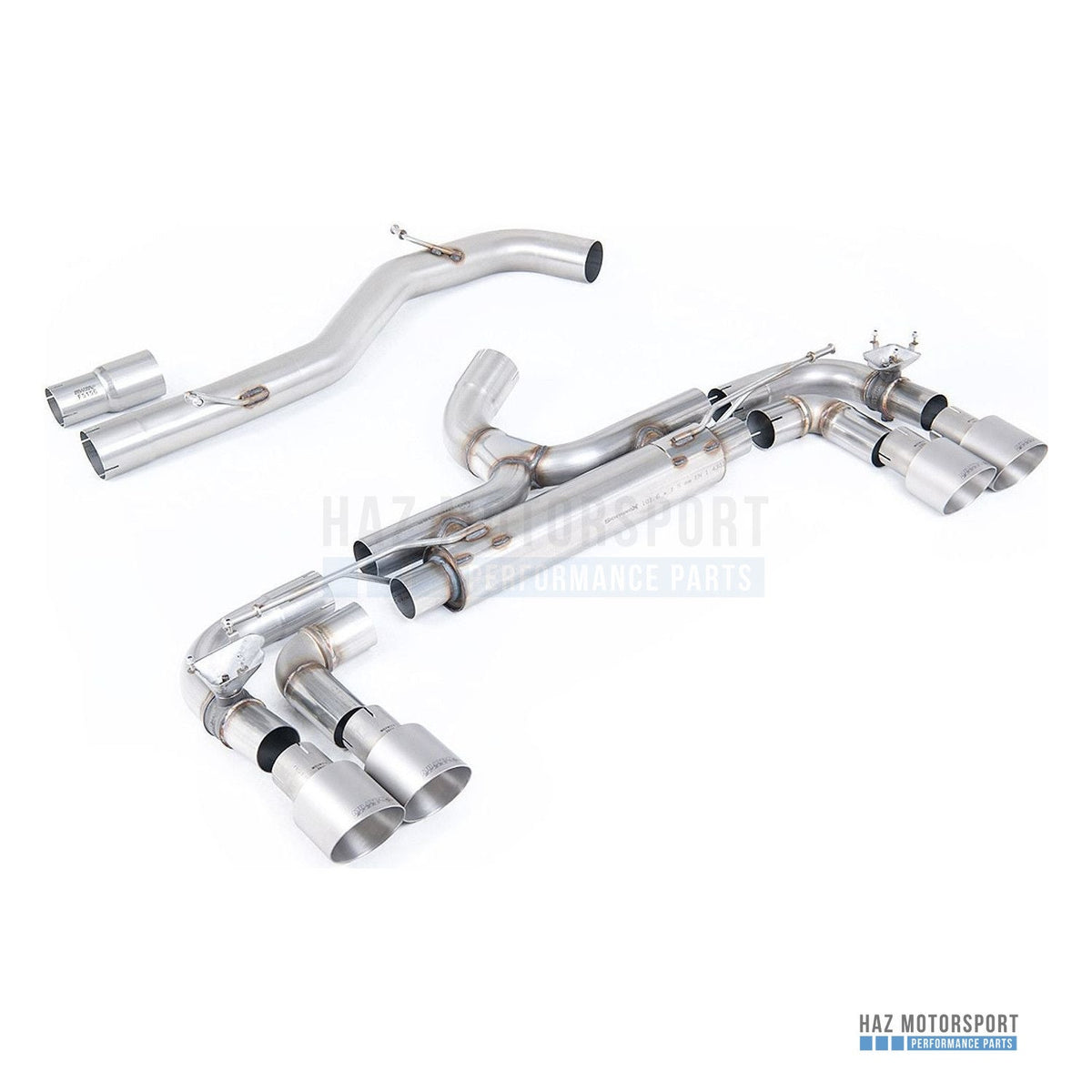 Milltek Sport Race (Loudest) 80mm Cat Back Exhaust – VW Golf R Mk7 2.0 TSI (2014–2016) – photo 9