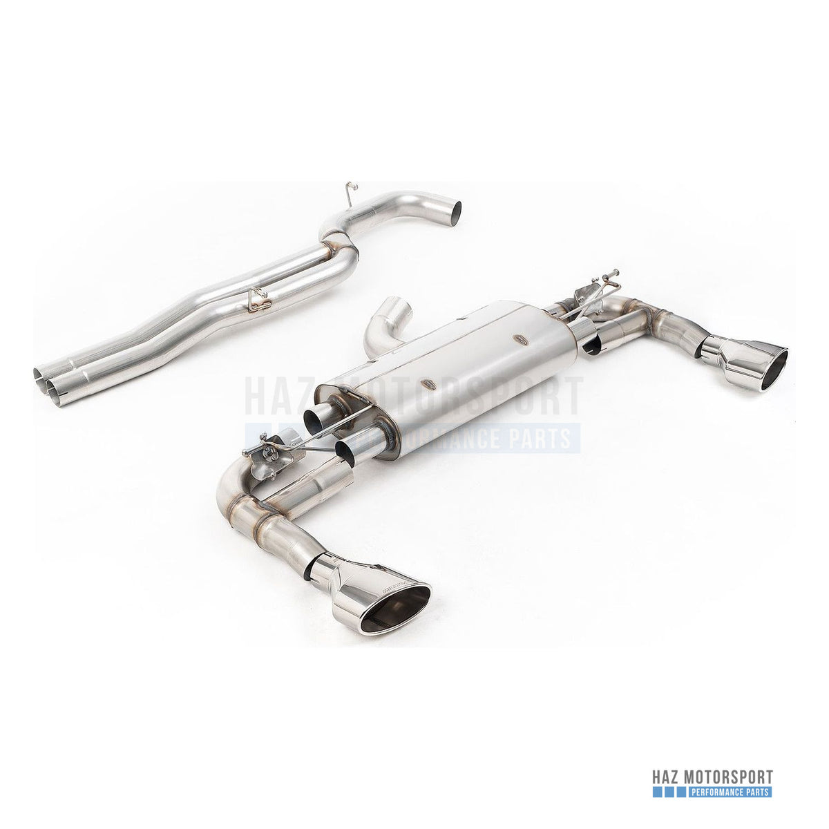 Milltek Sport Race (Loudest) Cat Back Exhaust – Audi RS3 8V Pre Facelift (2015–2017) – photo 1