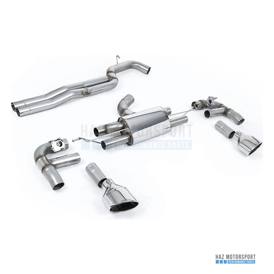 Milltek Sport Race (Loudest) Cat Back Exhaust – Audi RS3 8V Pre Facelift (2015–2017) – photo 1