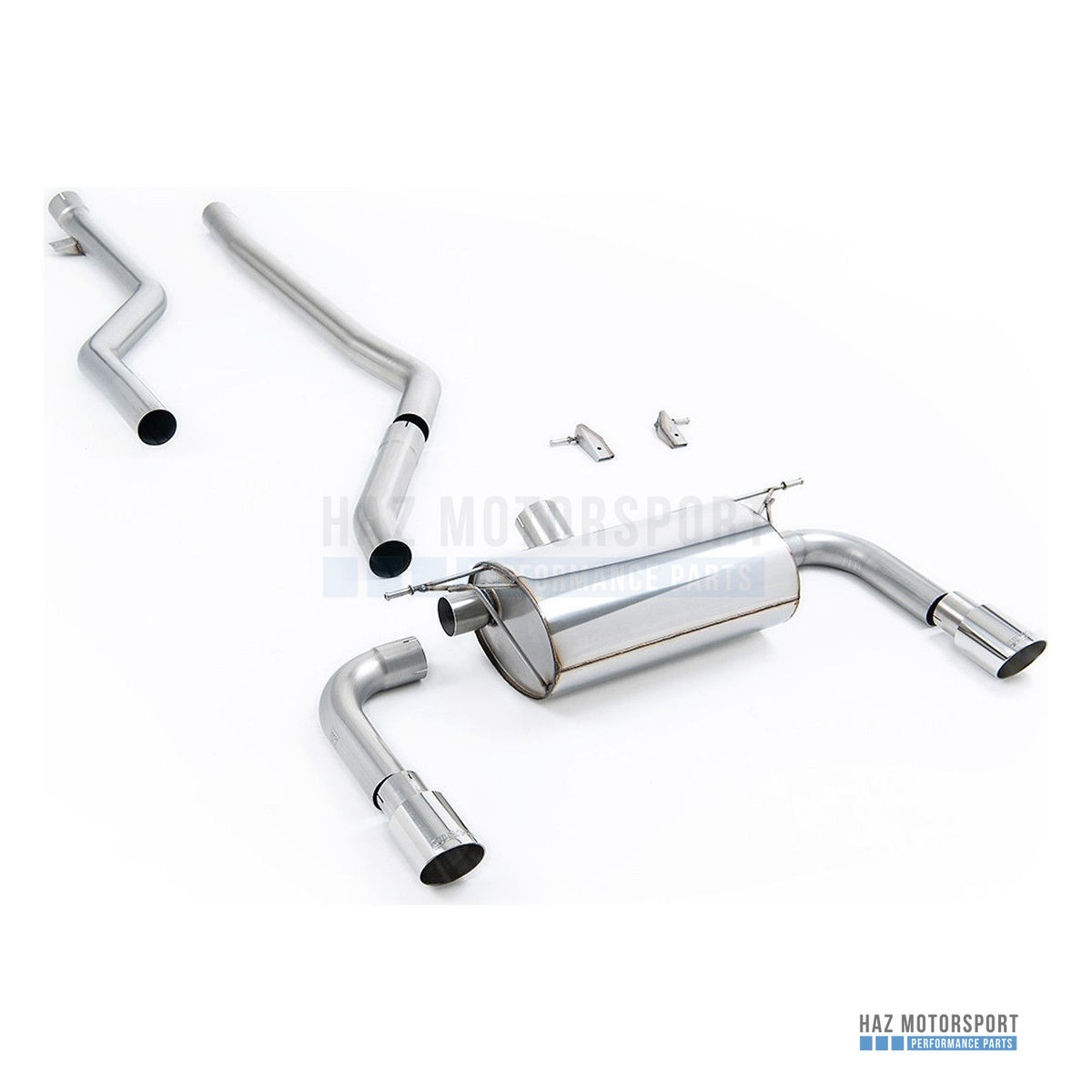 Milltek Sport Race (Loudest) Cat Back Exhaust – BMW 3 Series F30 320i M Sport Saloon (2015–2019) – photo 1