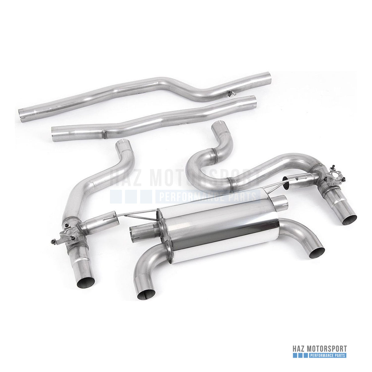 Milltek Sport Race (Loudest) Cat Back Exhaust – BMW F87 M2 Comp (2018 on) – photo 4
