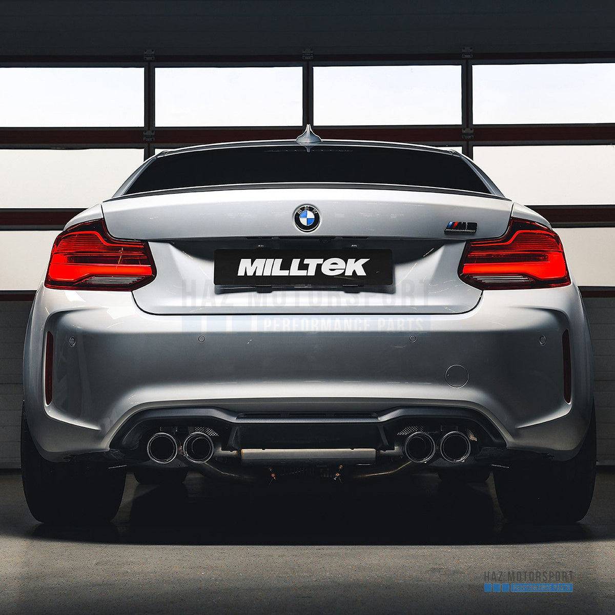 Milltek Sport Race (Loudest) Cat Back Exhaust – BMW F87 M2 Comp (2018 on) – photo 7