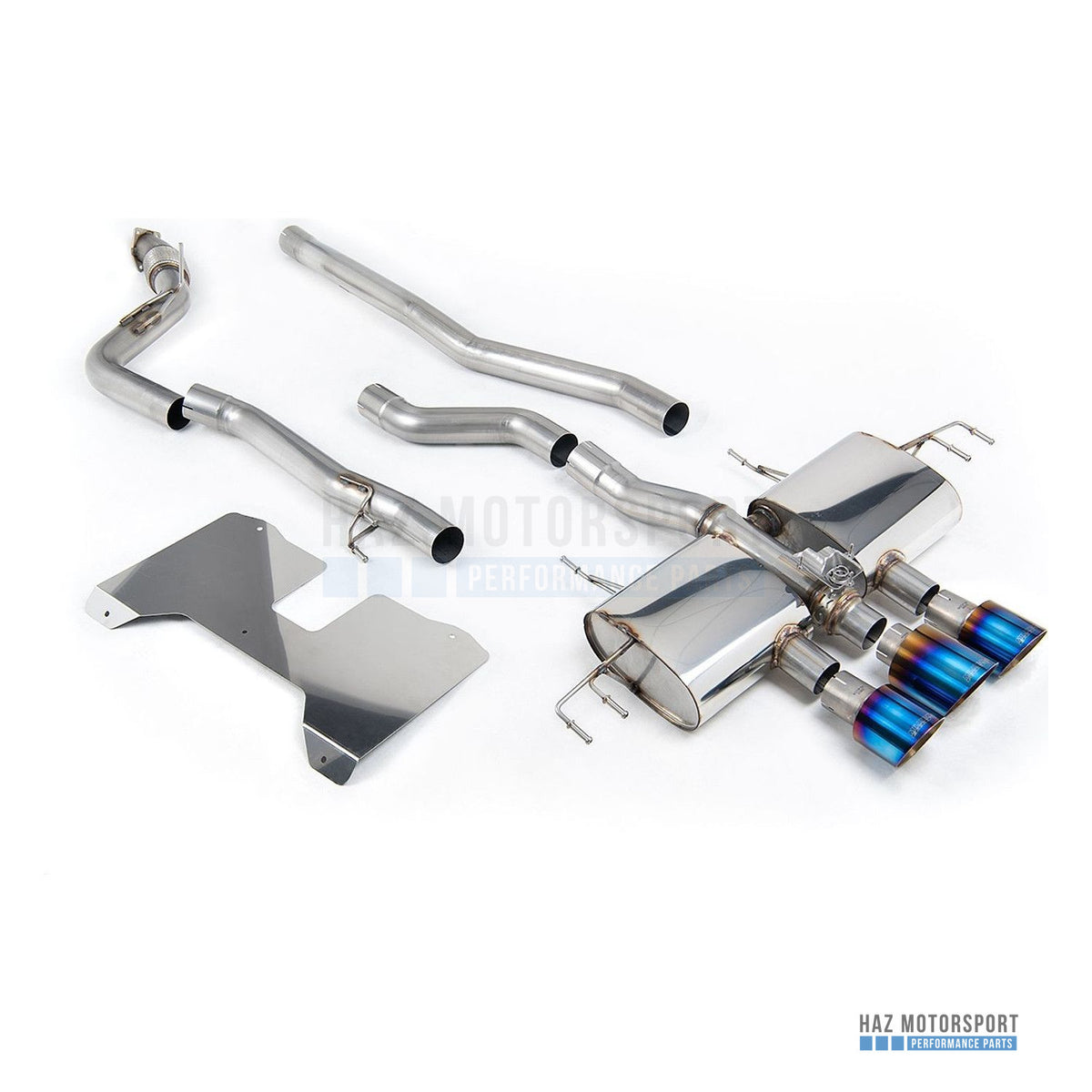 Milltek Sport Race (Loudest) Cat Back Exhaust – Honda Civic FL5 Type R (2022 on) – photo 15