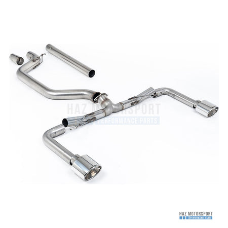 Milltek Sport Race (Loudest) Cat Back Exhaust – VW Golf GTI Mk8 (2020 on) – photo 1