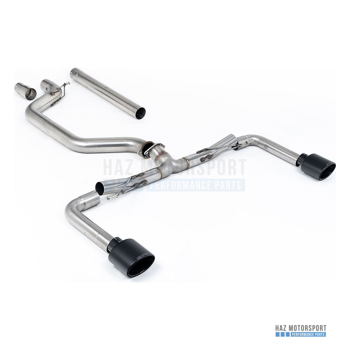Milltek Sport Race (Loudest) Cat Back Exhaust – VW Golf GTI Mk8 (2020 on) – photo 3