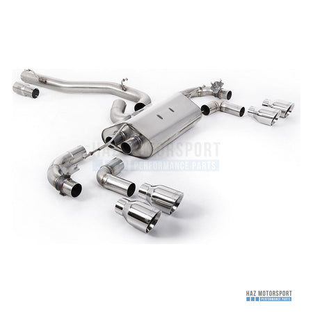 Milltek Sport Race (Loudest) Cat Back Exhaust – VW Golf R Mk7.5 (2017–2021) – photo 1