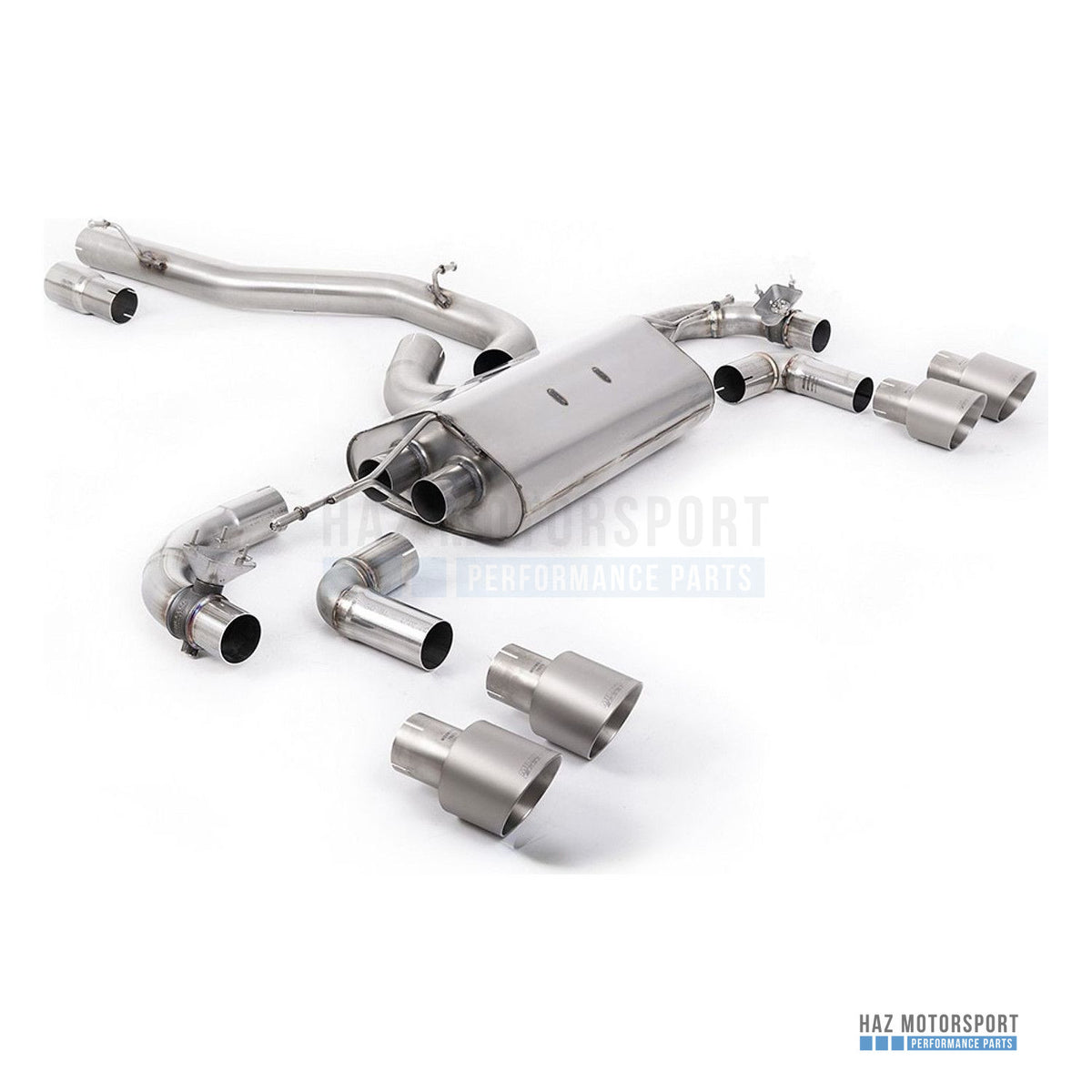 Milltek Sport Race (Loudest) Cat Back Exhaust – VW Golf R Mk7.5 (2017–2021) – photo 13
