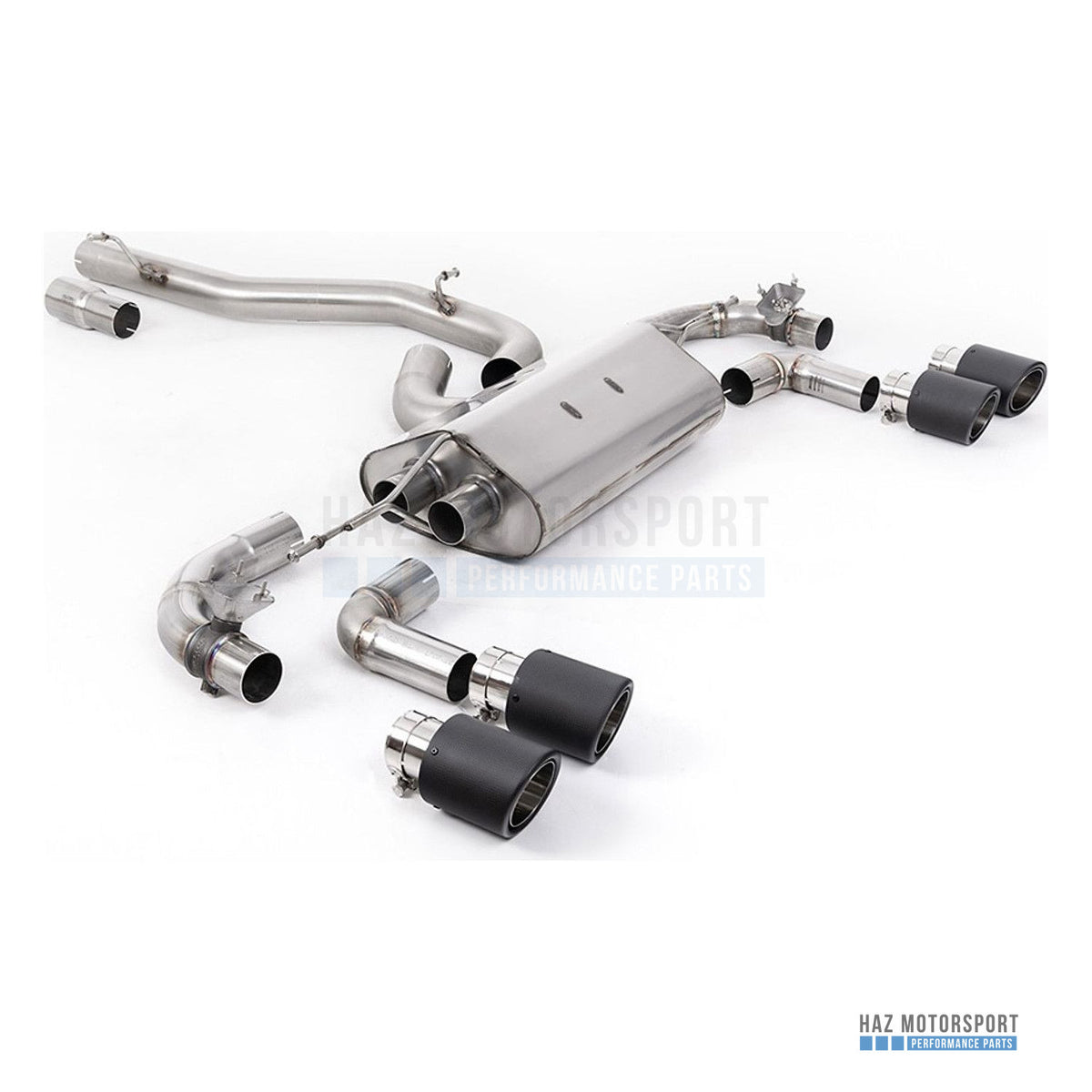 Milltek Sport Race (Loudest) Cat Back Exhaust – VW Golf R Mk7.5 (2017–2021) – photo 21
