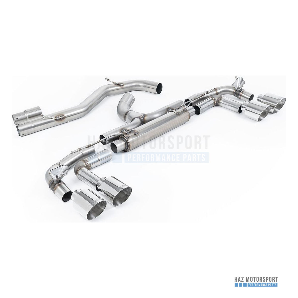 Milltek Sport Race (Loudest) GPF Back Exhaust – Audi S3 8Y Sportback GPF models (2020 on) – photo 1