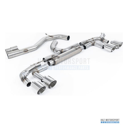 Milltek Sport Race (Loudest) GPF Back Exhaust – Audi S3 8Y Sportback GPF models (2020 on) – photo 1