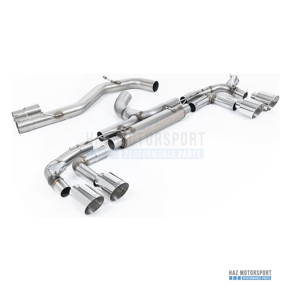 Milltek Sport Race (Loudest) GPF Back Exhaust – Audi S3 8Y Sportback GPF models (2020 on) – photo 1