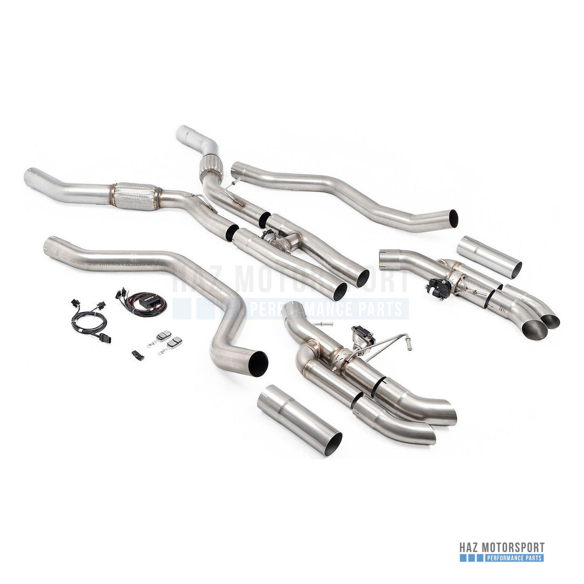 Milltek Sport Race (Loudest) GPF Back Exhaust – Range Rover Vogue L460 P530 (LWB) V8 NC10 Engine (2022–2023) – photo 1