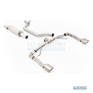 Brushed Titanium GT-115 tailpipe trim