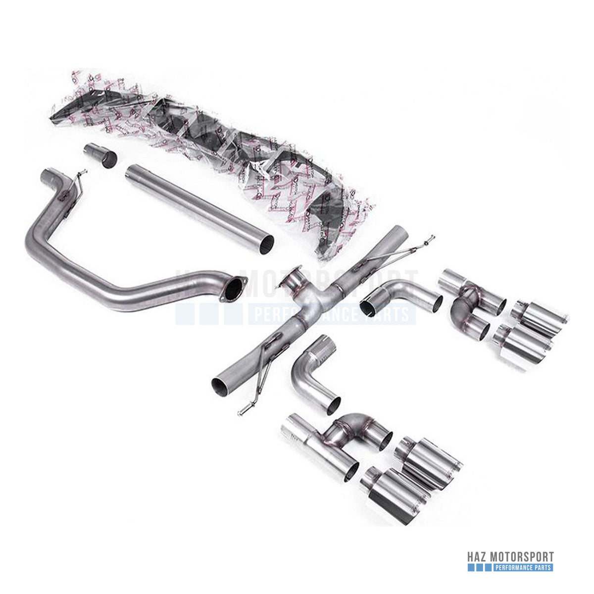 Milltek Sport Race (Loudest) GPF Back Exhaust – VW Golf GTI Mk8 (2020–2024) – photo 1