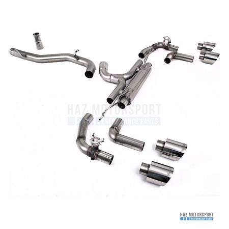 Milltek Sport Race (Loudest) GPF Back Exhaust – VW Golf R Mk8 & Mk8.5 2.0 TSI (2021 on) – photo 1