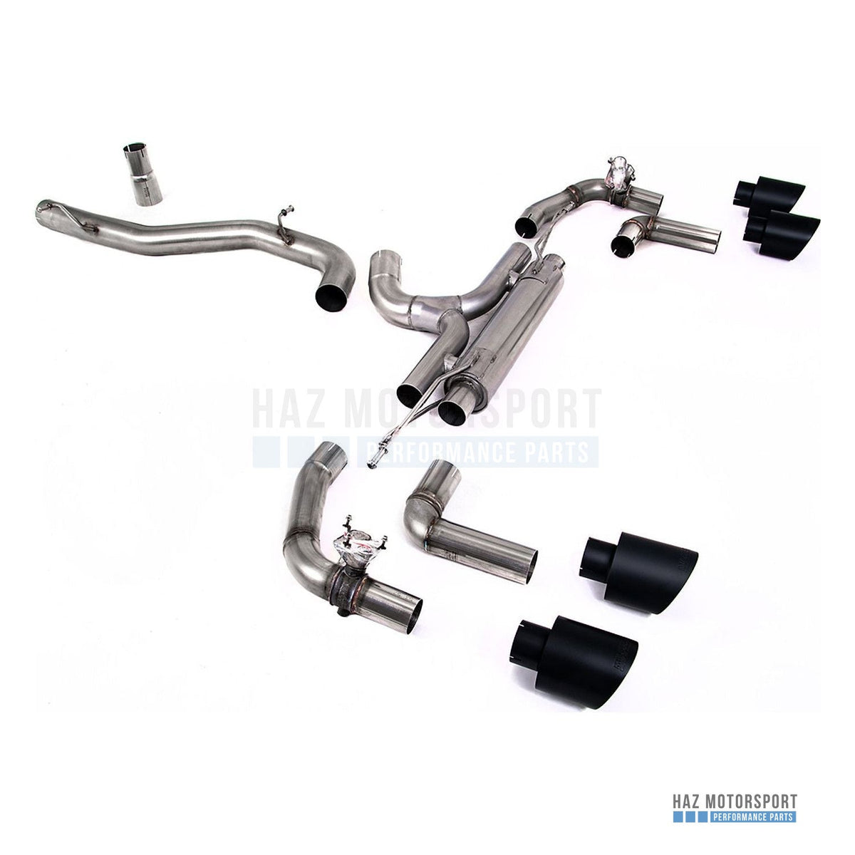 Milltek Sport Race (Loudest) GPF Back Exhaust – VW Golf R Mk8 & Mk8.5 2.0 TSI (2021 on) – photo 3