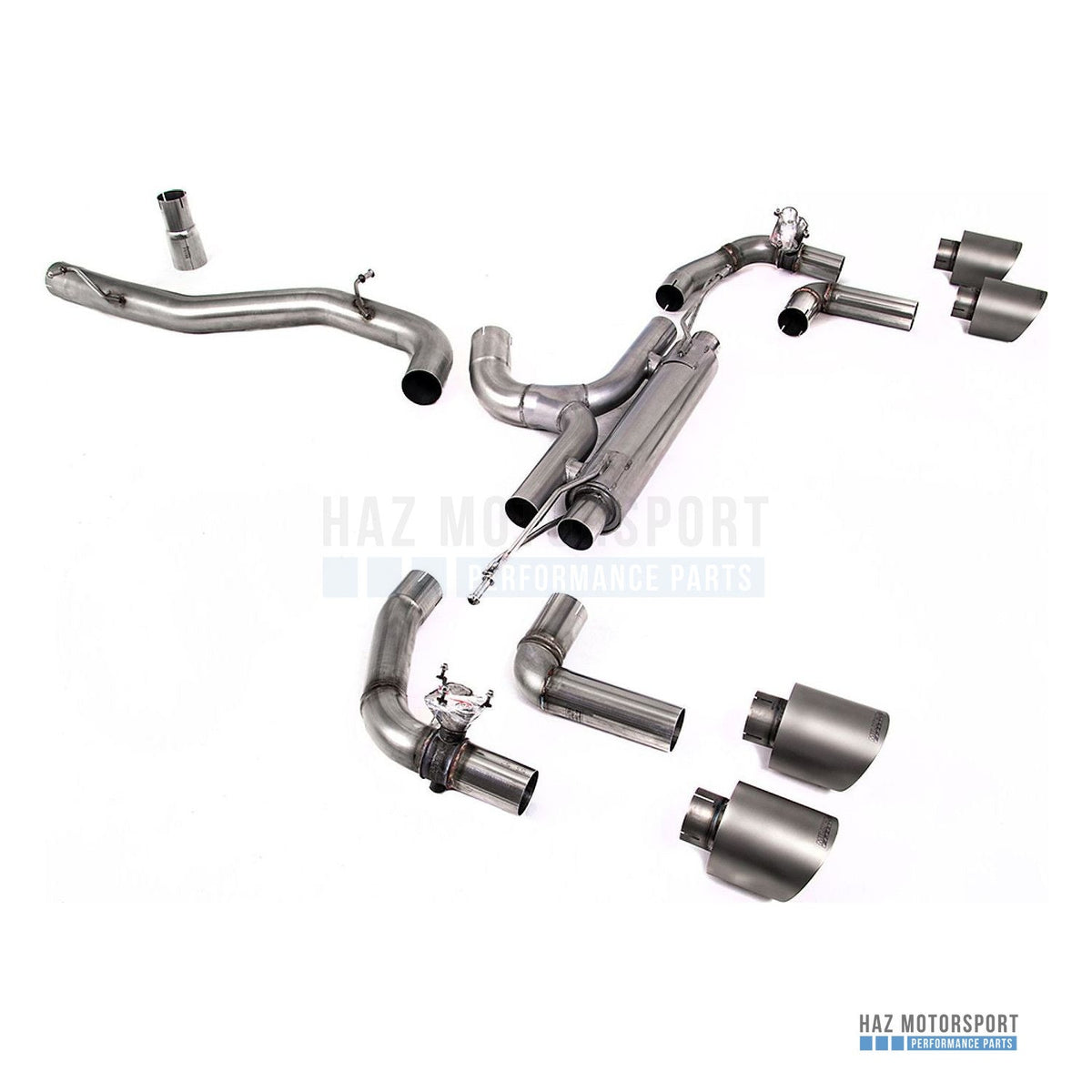 Milltek Sport Race (Loudest) GPF Back Exhaust – VW Golf R Mk8 & Mk8.5 2.0 TSI (2021 on) – photo 5