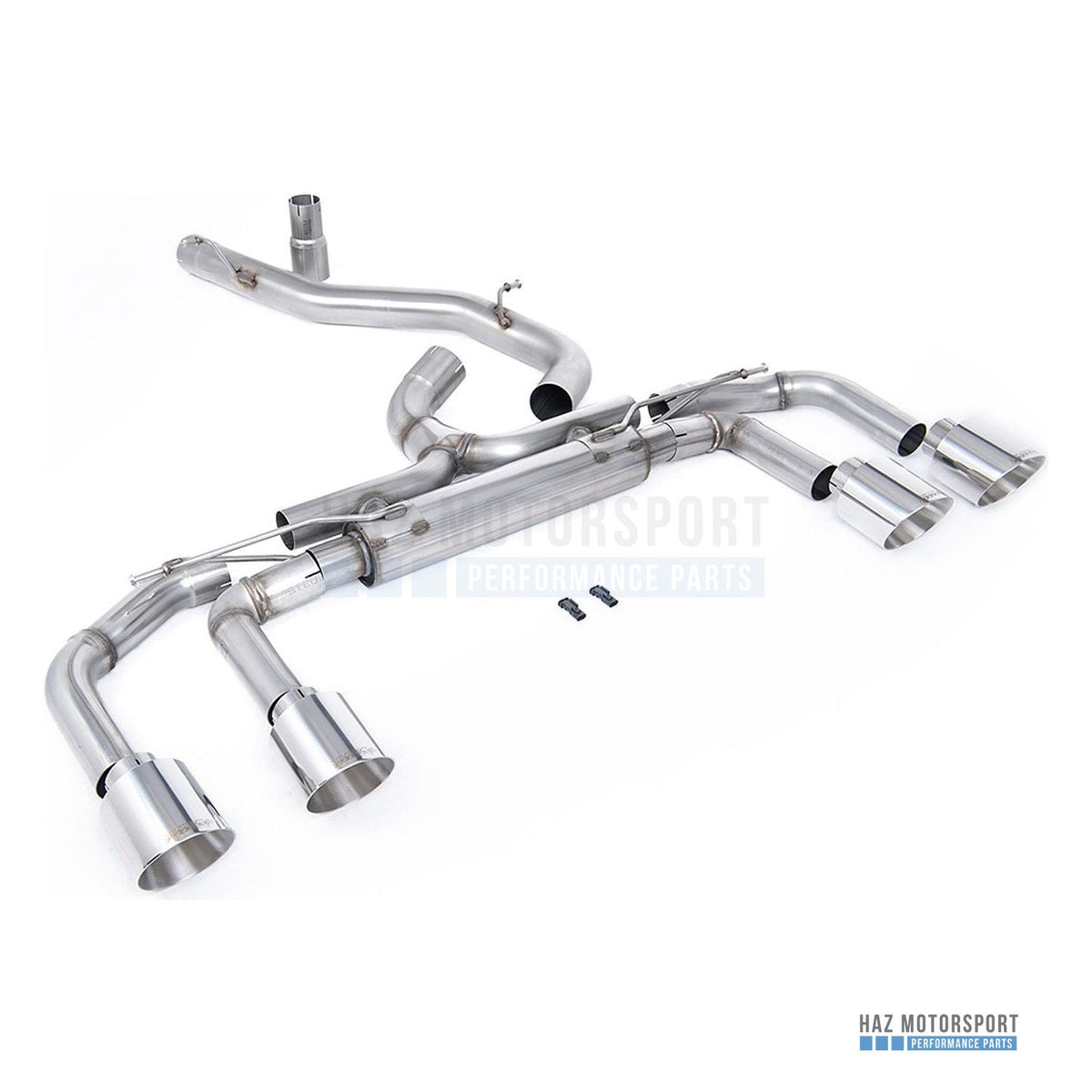 Milltek Sport Race (Loudest) GPF Back Exhaust – VW Golf R Mk8 & Mk8.5 2.0 TSI (2021 on) – photo 14