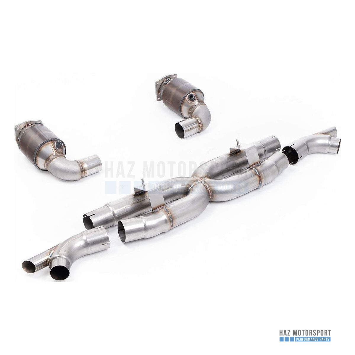 Milltek Sport Race (Loudest) Turbo Back Exhaust – Porsche 991.2 Turbo S (2016–2019) – photo 1