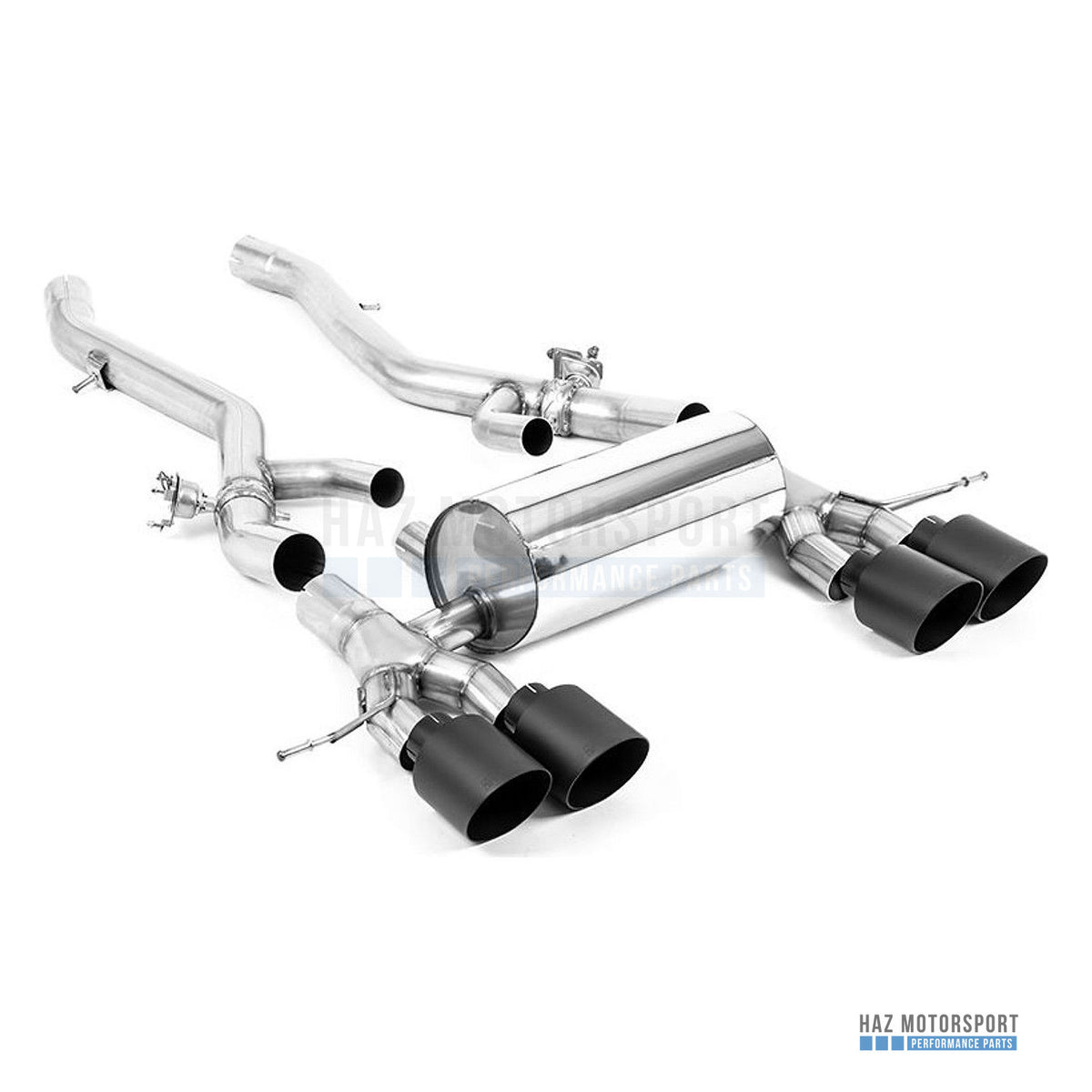 Milltek Sport Resonated (Quieter) Axle Back Exhaust – BMW G87 M2 (2023 on) – photo 4