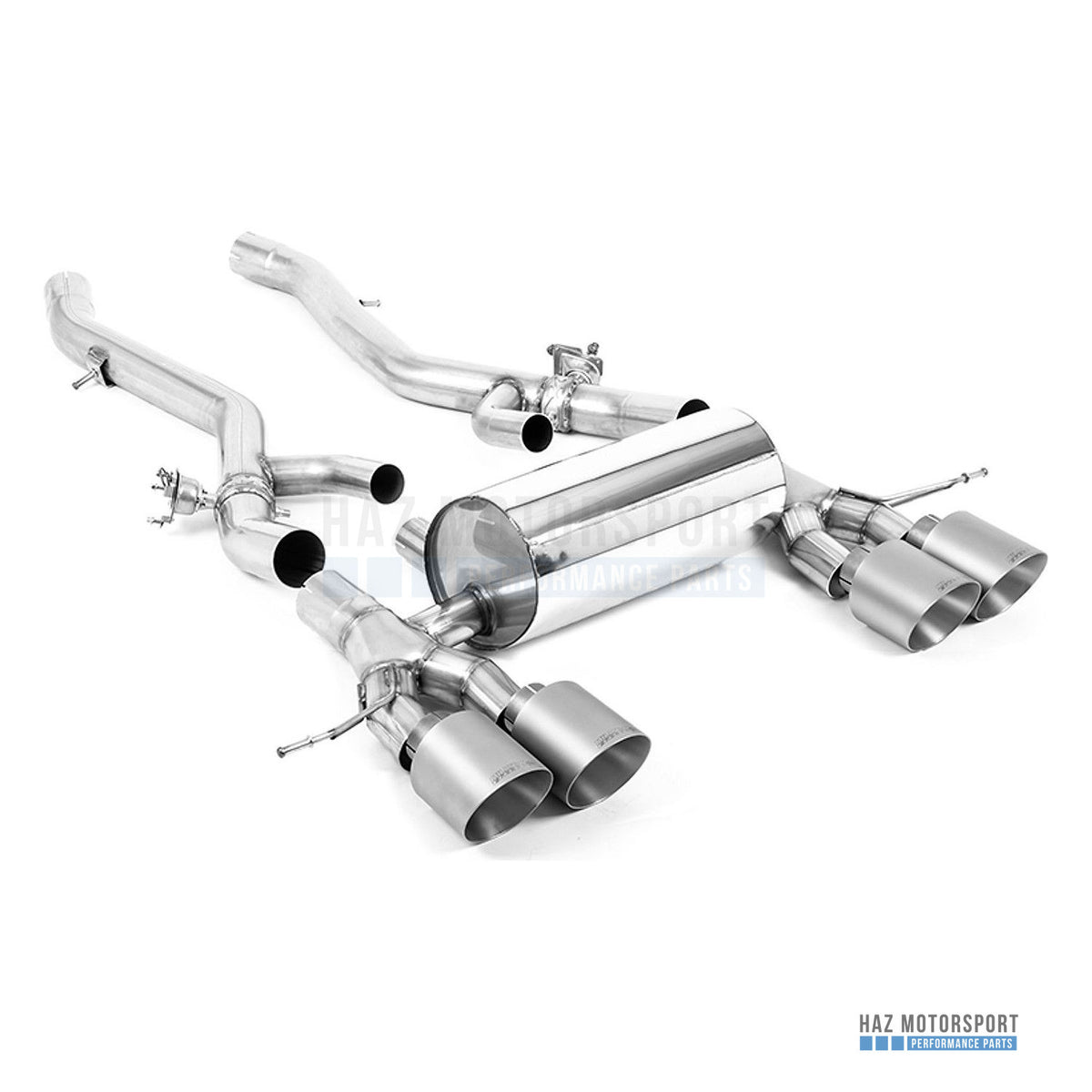 Milltek Sport Resonated (Quieter) Axle Back Exhaust – BMW G87 M2 (2023 on) – photo 8