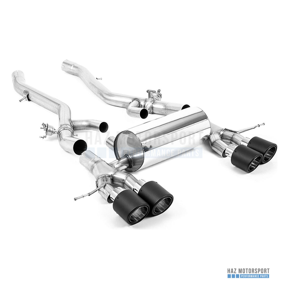 Milltek Sport Resonated (Quieter) Axle Back Exhaust – BMW G87 M2 (2023 on) – photo 15