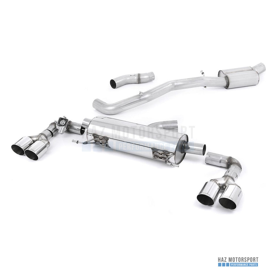 Milltek Sport Resonated (Quieter) Cat Back Exhaust – Audi S1 (2014–2018) – photo 1