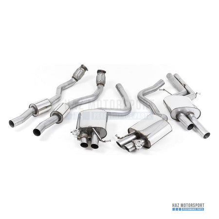 Milltek Sport Resonated (Quieter) Cat Back Exhaust – Audi RS4 B8 Avant (2012–2015) – photo 1