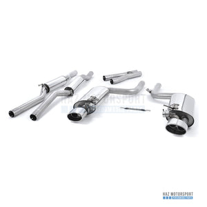 Polished Oval tailpipe trim