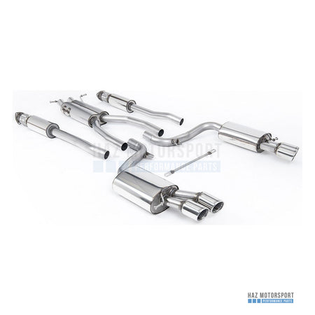 Milltek Sport Resonated (Quieter) Cat Back Exhaust – Audi S6 V10 C6 (2006–2012) – photo 1