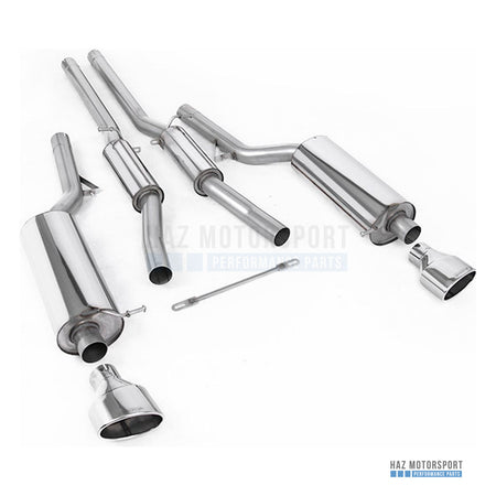 Milltek Sport Resonated (Quieter) Cat Back Exhaust – Audi RS6 C5 (2002–2004) – photo 1