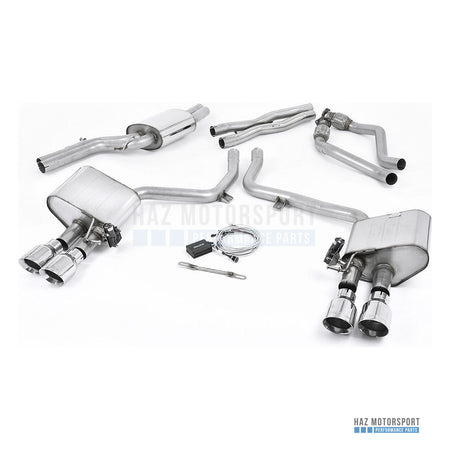Milltek Sport Resonated (Quieter) Cat Back Exhaust – Audi S4 V6/S5 3.0 B8.5 (2011–2016) – photo 1