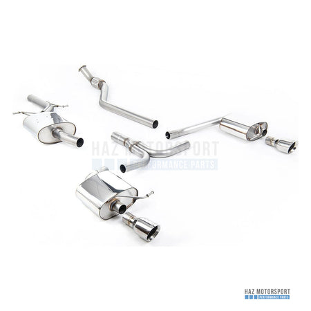 Milltek Sport Resonated (Quieter) Cat Back Exhaust – Audi A4 2.0 B8 S line (Manual) (2008–2011) – photo 1