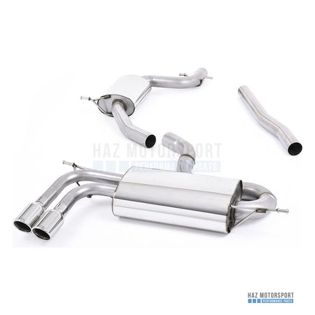 Milltek Sport Resonated (Quieter) Cat Back Exhaust – Audi A3 1.8 TSI (2008–2012) – photo 1
