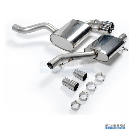 Milltek Sport Resonated (Quieter) Cat Back Exhaust – Audi S3 8P 3-door (2006–2012) – photo 1