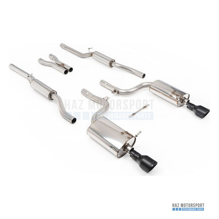 Milltek Sport Resonated (Quieter) Cat Back Exhaust – Audi A4 V6/S4 V8 B6 (2003–2005) – photo 1