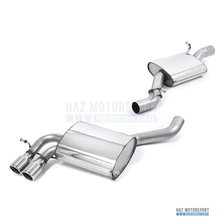 Milltek Sport Resonated (Quieter) Cat Back Exhaust – Audi S3 8P Sportback (2007–2012) – photo 1