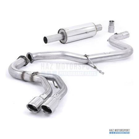 Milltek Sport Resonated (Quieter) Cat Back Exhaust – Audi A3 2.0 TDI MQB (2013–2020) – photo 1
