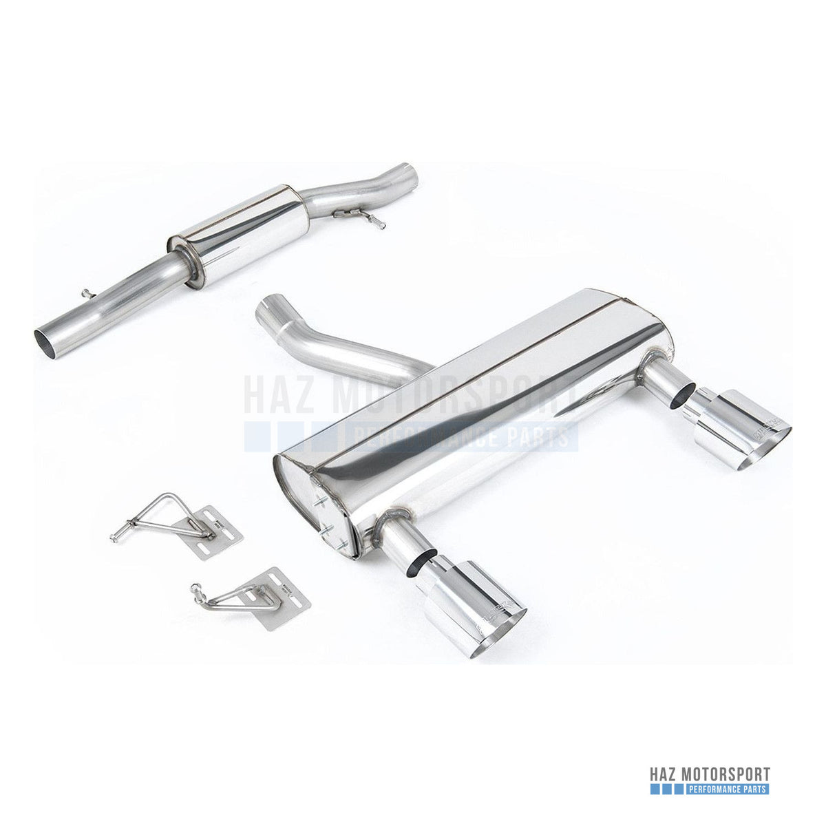 Milltek Sport Resonated (Quieter) Cat Back Exhaust – Audi TT Mk1 V6 Quattro (2003–2006) – photo 1