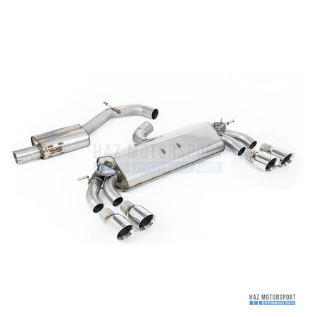Milltek Sport Resonated (Quieter) Cat Back Exhaust – Audi S3 8V.2 Sportback (2019–2020) – photo 1