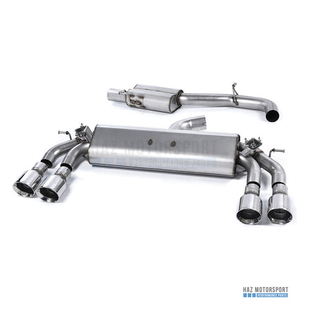 Milltek Sport Resonated (Quieter) Cat Back Exhaust – Audi S3 8V/8V.2 Sportback Non GPF (2013–2018) – photo 1