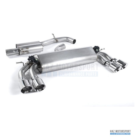 Milltek Sport Resonated (Quieter) Cat Back Exhaust – Audi S3 8V/8V.2 (2013–2018) – photo 1