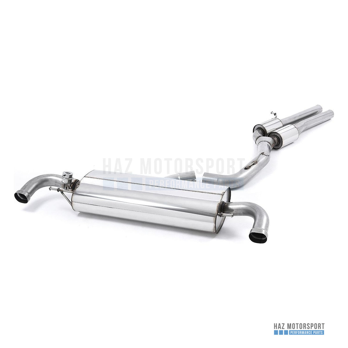 Milltek Sport Resonated (Quieter) Cat Back Exhaust – Audi TTRS Mk2 2.5L (2009–2014) – photo 1