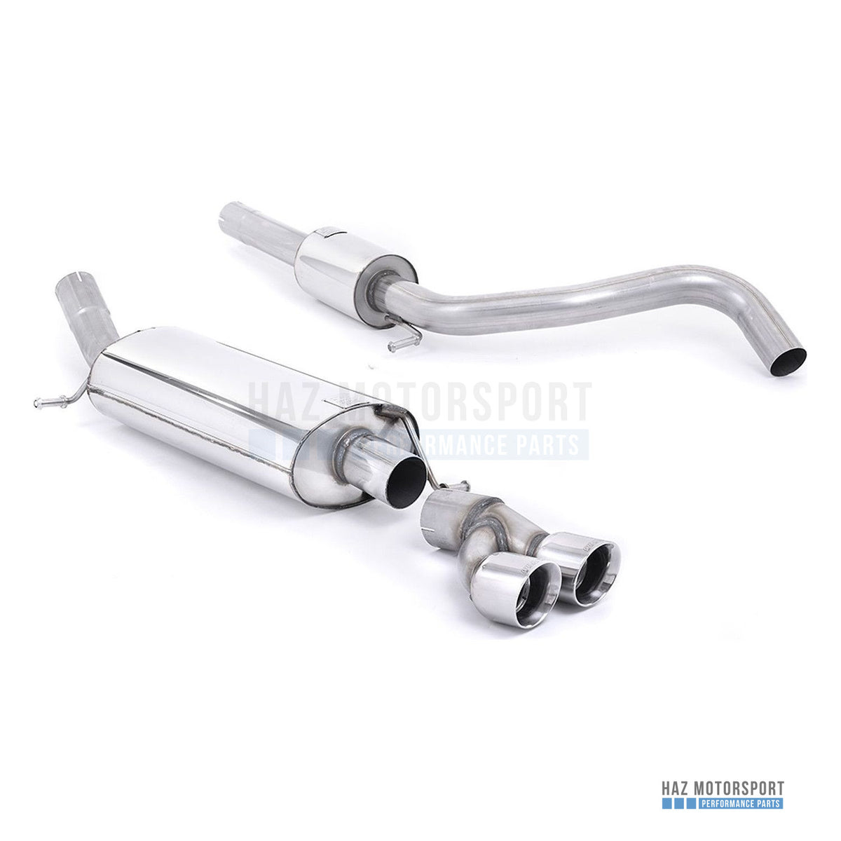 Milltek Sport Resonated (Quieter) Cat Back Exhaust – Audi TTS Mk3 (2015 on) – photo 1