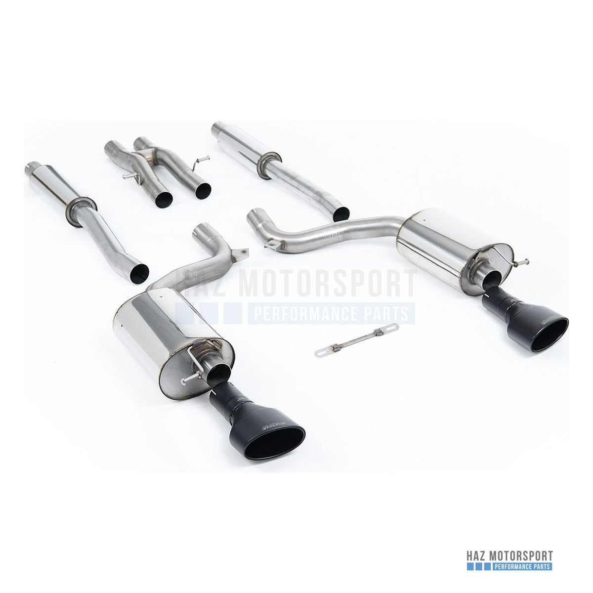 Milltek Sport Resonated (Quieter) Cat Back Exhaust – Audi RS6 C6 (2008–2010) – photo 2