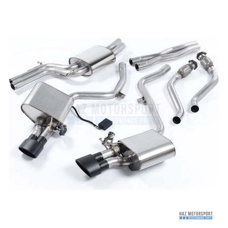 Milltek Sport Resonated (Quieter) Cat Back Exhaust – Audi S4 V6/S5 3.0 B8 (2009–2012) – photo 2