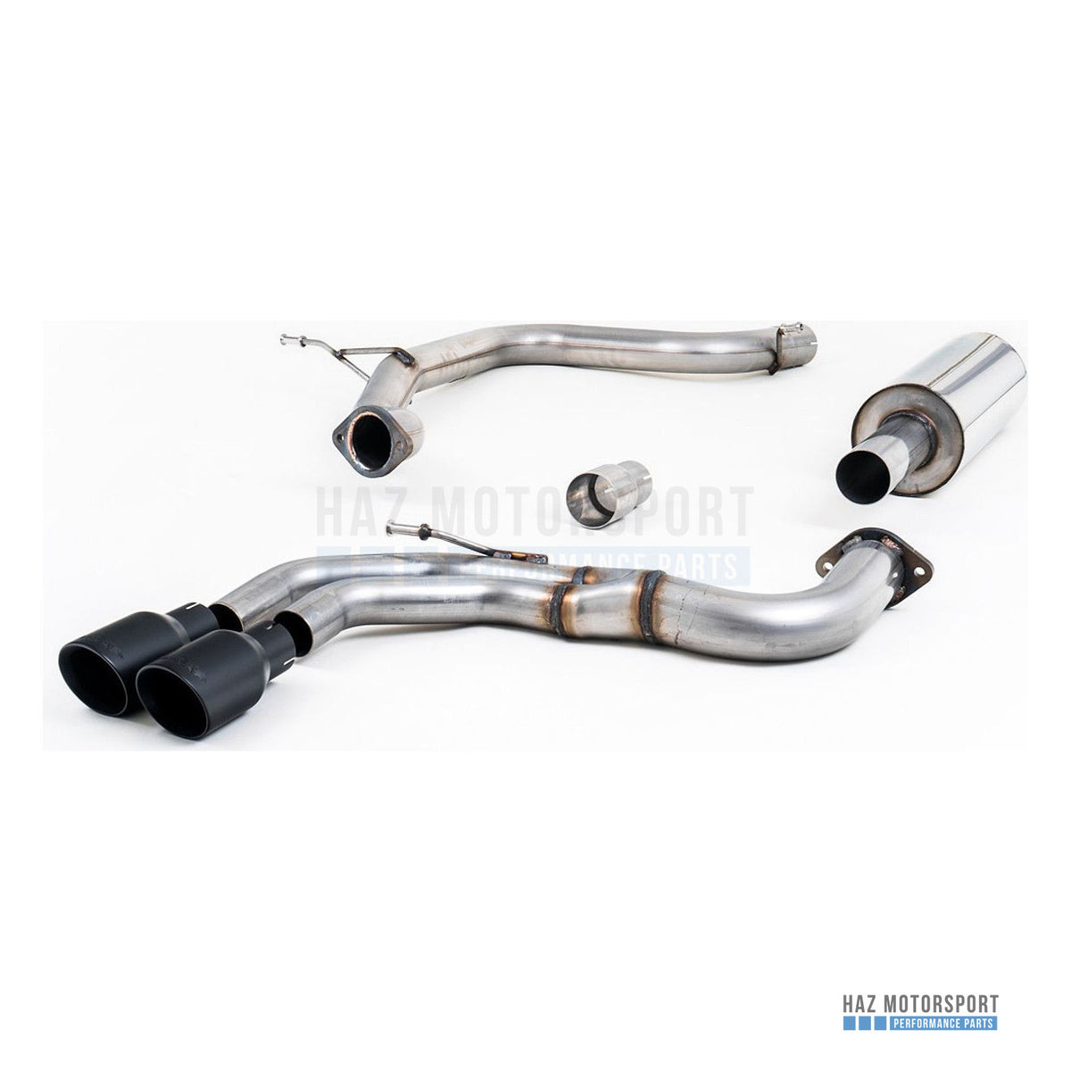 Milltek Sport Resonated (Quieter) Cat Back Exhaust – Audi A3 2.0 TDI MQB (2013–2020) – photo 2
