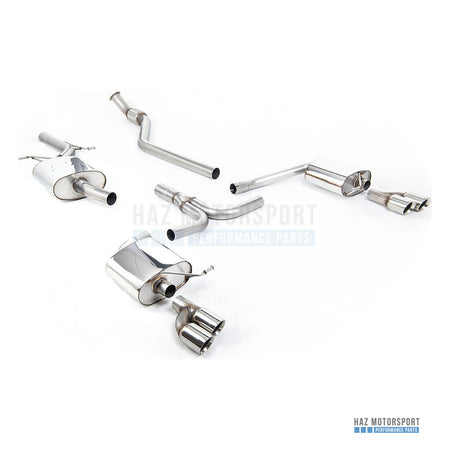 Milltek Sport Resonated (Quieter) Cat Back Exhaust – Audi A4 2.0 B8 S line (Manual) (2008–2011) – photo 2