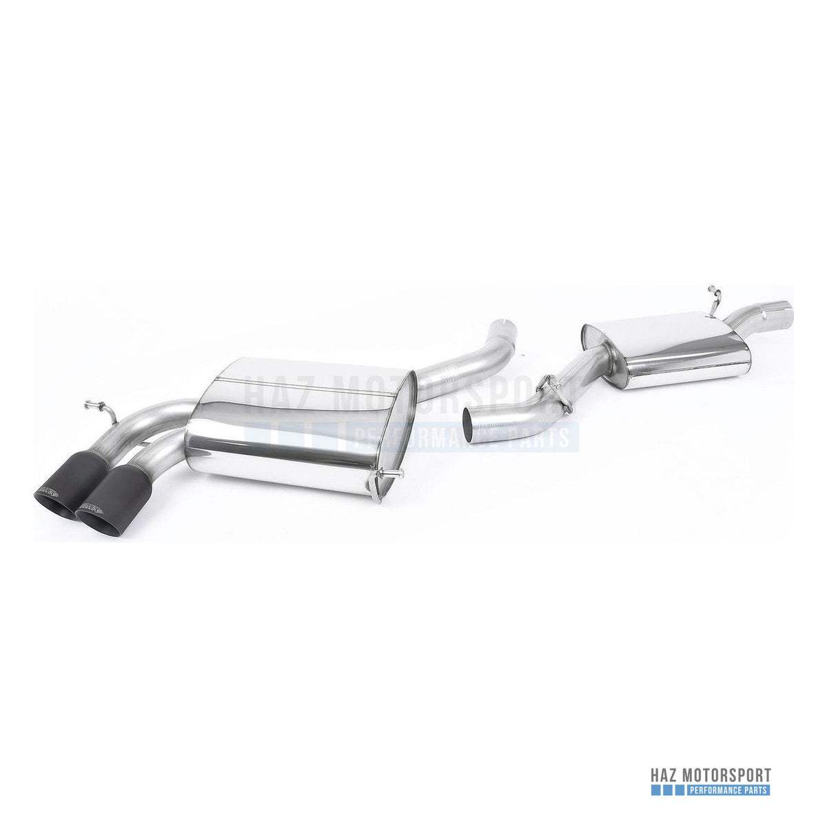 Milltek Sport Resonated (Quieter) Cat Back Exhaust – Audi S3 8P 3-door (2006–2012) – photo 2